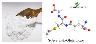Skin Whitening 99% S-Acetyl-L-Glutathione Powder S-Acetyl-Glutathione suppliers & manufacturers in China